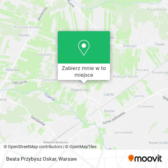 Mapa Beata Przybysz Oskar