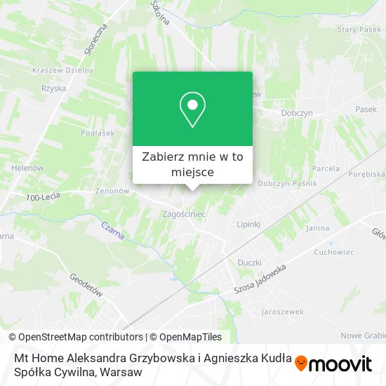 Mapa Mt Home Aleksandra Grzybowska i Agnieszka Kudła Spółka Cywilna