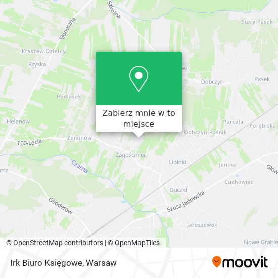 Mapa Irk Biuro Księgowe