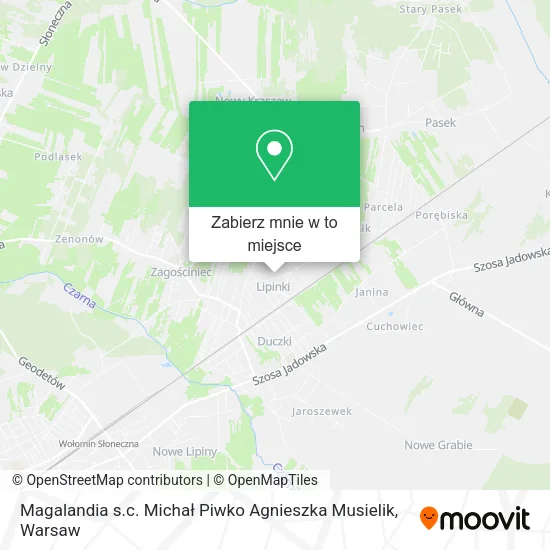 Mapa Magalandia s.c. Michał Piwko Agnieszka Musielik