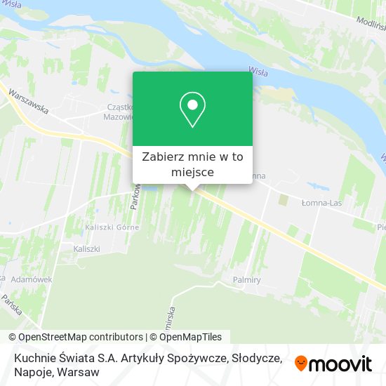 Mapa Kuchnie Świata S.A. Artykuły Spożywcze, Słodycze, Napoje