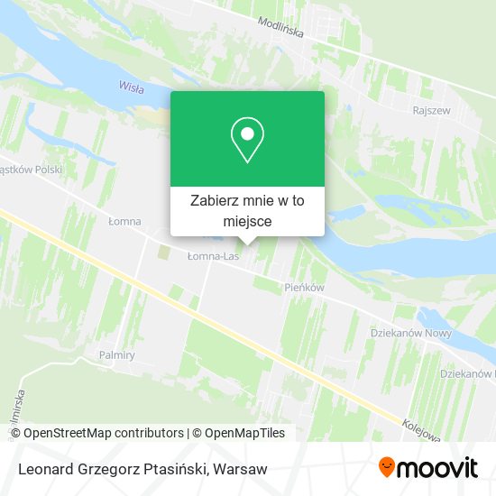 Mapa Leonard Grzegorz Ptasiński