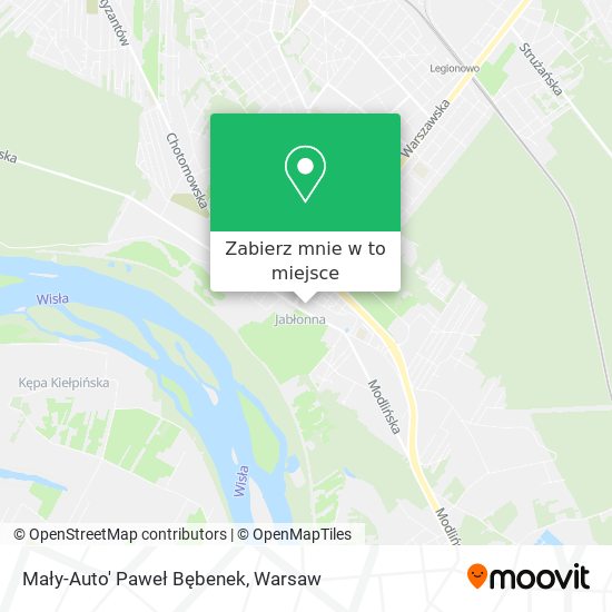 Mapa Mały-Auto' Paweł Bębenek