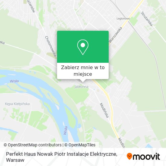 Mapa Perfekt Haus Nowak Piotr Instalacje Elektryczne