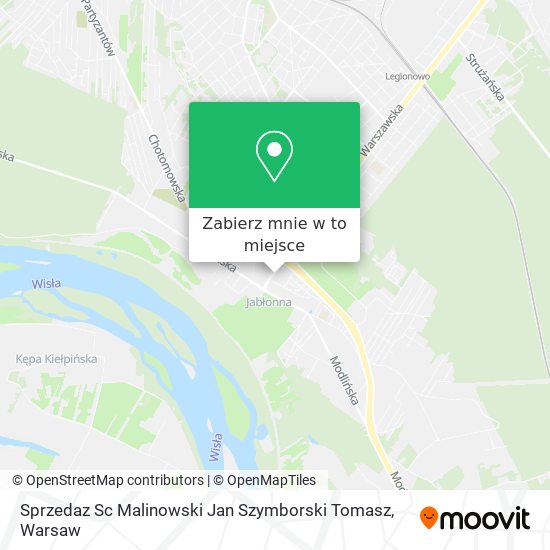 Mapa Sprzedaz Sc Malinowski Jan Szymborski Tomasz