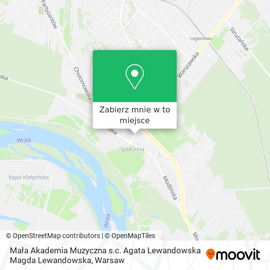 Mapa Mała Akademia Muzyczna s.c. Agata Lewandowska Magda Lewandowska