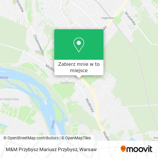 Mapa M&M Przybysz Mariusz Przybysz