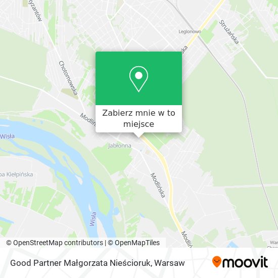 Mapa Good Partner Małgorzata Nieścioruk