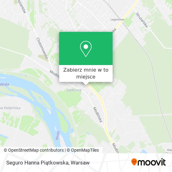 Mapa Seguro Hanna Piątkowska