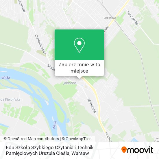 Mapa Edu Szkoła Szybkiego Czytania i Technik Pamięciowych Urszula Cieśla