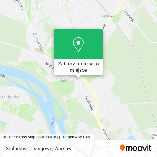 Mapa Stolarstwo Usługowe