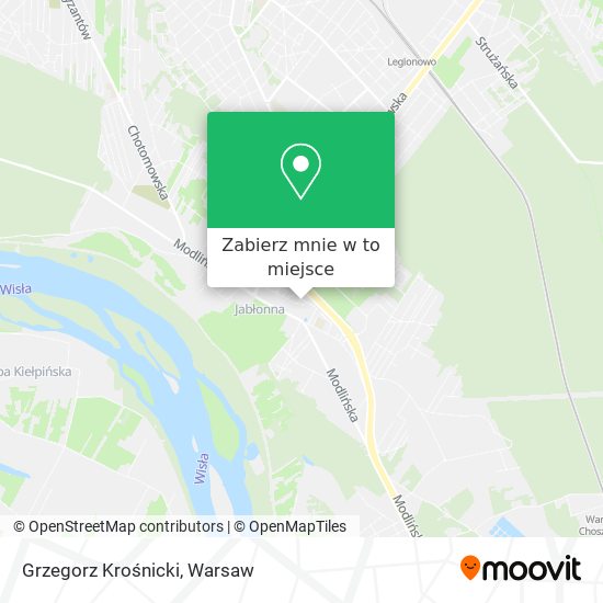 Mapa Grzegorz Krośnicki