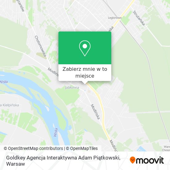 Mapa Goldkey Agencja Interaktywna Adam Piątkowski