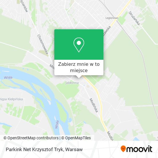 Mapa Parkink Net Krzysztof Tryk