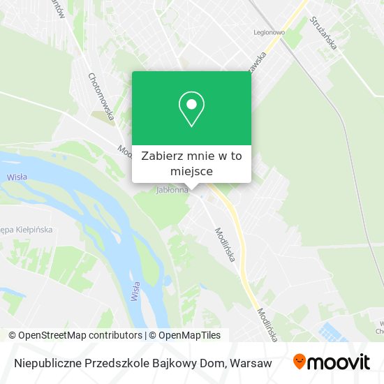 Mapa Niepubliczne Przedszkole Bajkowy Dom