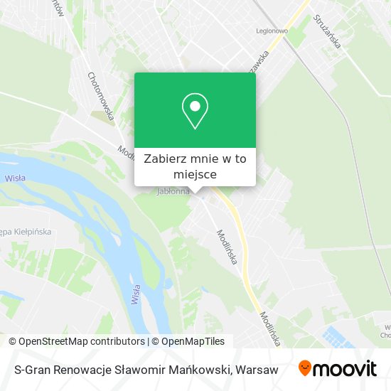 Mapa S-Gran Renowacje Sławomir Mańkowski