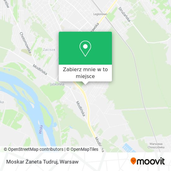 Mapa Moskar Żaneta Tudruj