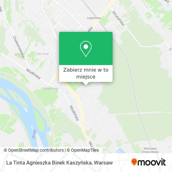 Mapa La Tinta Agnieszka Binek Kaszyńska