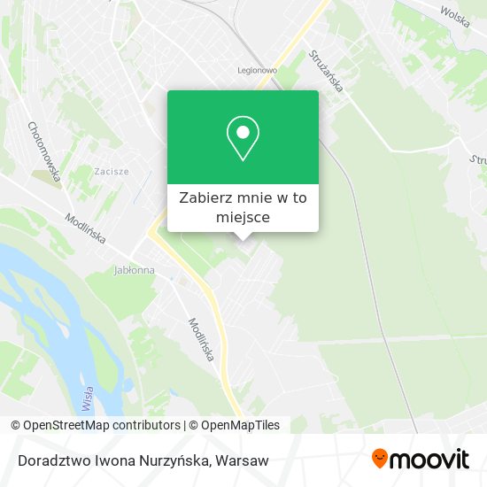 Mapa Doradztwo Iwona Nurzyńska