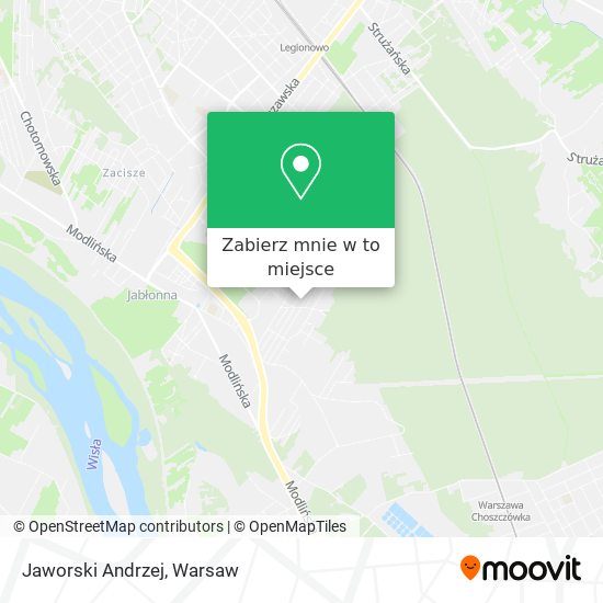 Mapa Jaworski Andrzej