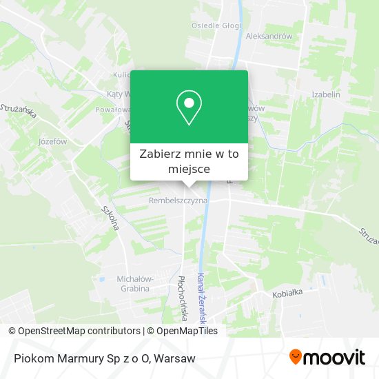 Mapa Piokom Marmury Sp z o O