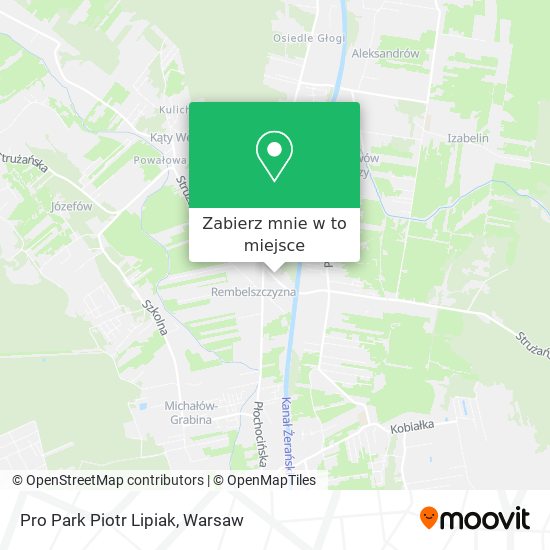 Mapa Pro Park Piotr Lipiak