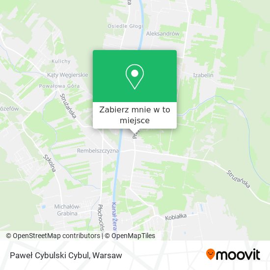 Mapa Paweł Cybulski Cybul