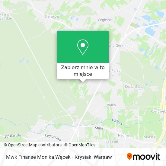 Mapa Mwk Finanse Monika Wącek - Krysiak