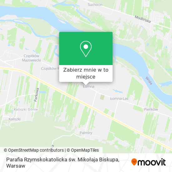 Mapa Parafia Rzymskokatolicka św. Mikołaja Biskupa