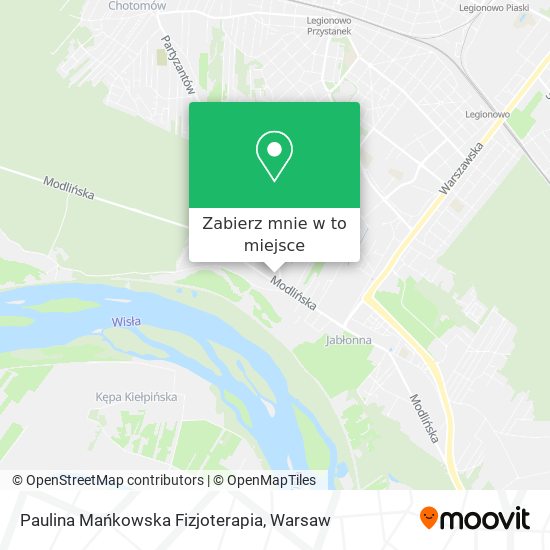 Mapa Paulina Mańkowska Fizjoterapia