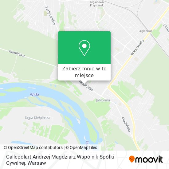 Mapa Callcpolart Andrzej Magdziarz Wspólnik Spółki Cywilnej