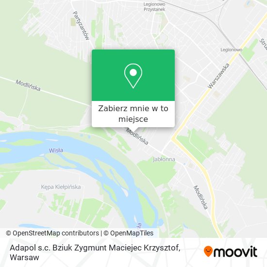 Mapa Adapol s.c. Bziuk Zygmunt Maciejec Krzysztof