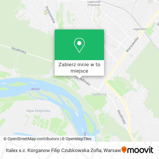 Mapa Italex s.c. Korganow Filip Czubkowska Zofia