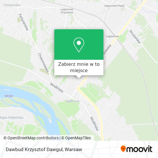 Mapa Dawbud Krzysztof Dawgul