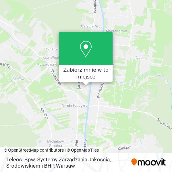 Mapa Teleos. Bpw. Systemy Zarządzania Jakością, Środowiskiem i BHP