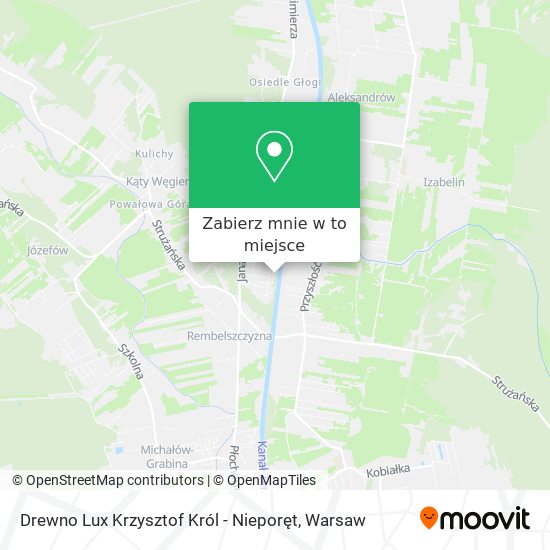 Mapa Drewno Lux Krzysztof Król - Nieporęt