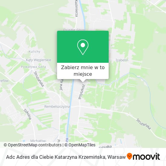 Mapa Adc Adres dla Ciebie Katarzyna Krzemińska