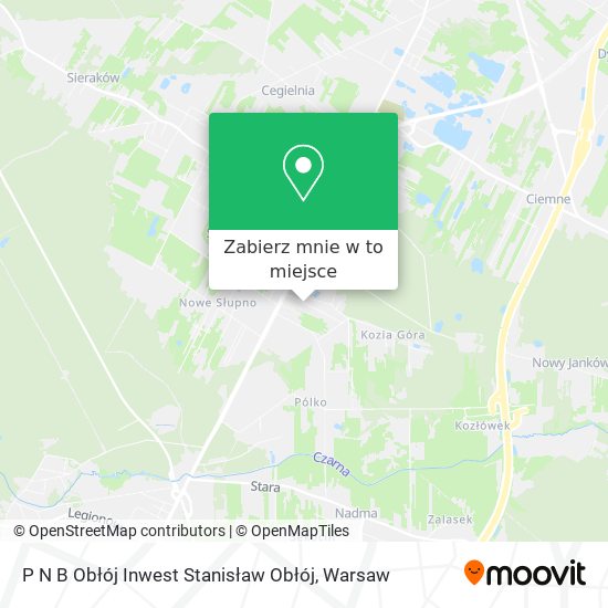 Mapa P N B Obłój Inwest Stanisław Obłój