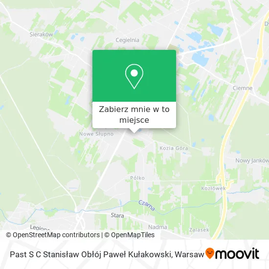 Mapa Past S C Stanisław Obłój Paweł Kułakowski