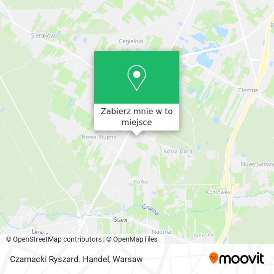 Mapa Czarnacki Ryszard. Handel