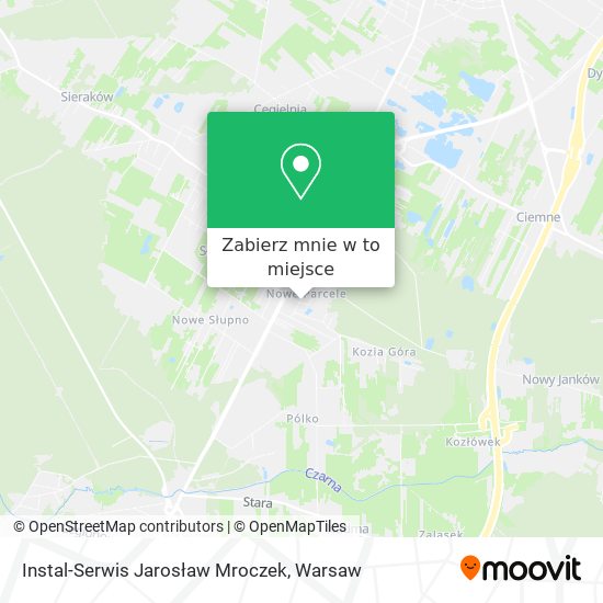 Mapa Instal-Serwis Jarosław Mroczek