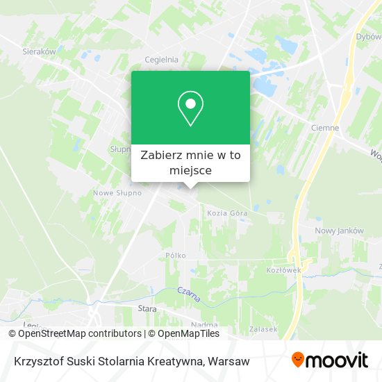 Mapa Krzysztof Suski Stolarnia Kreatywna