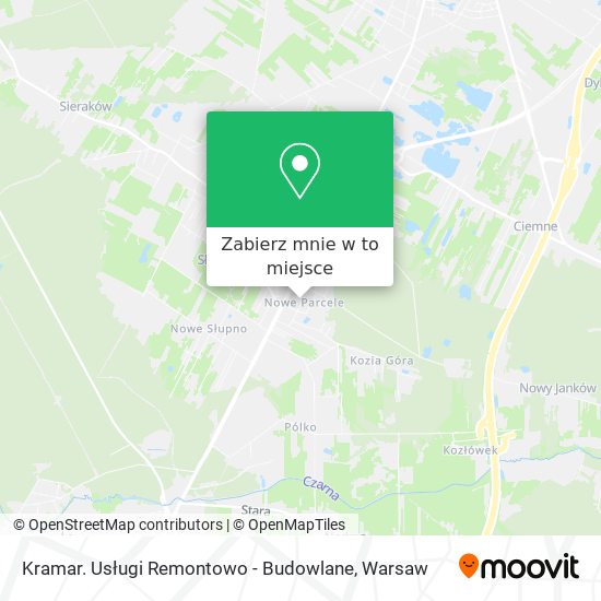 Mapa Kramar. Usługi Remontowo - Budowlane