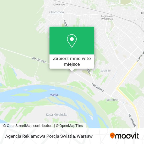 Mapa Agencja Reklamowa Porcja Światła