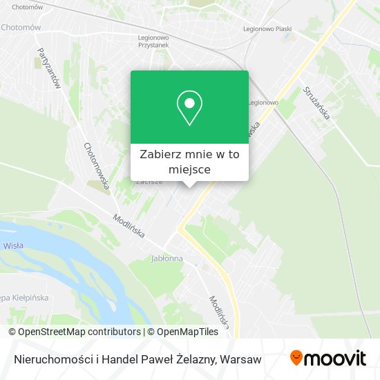 Mapa Nieruchomości i Handel Paweł Żelazny