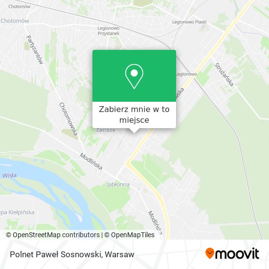 Mapa Polnet Paweł Sosnowski