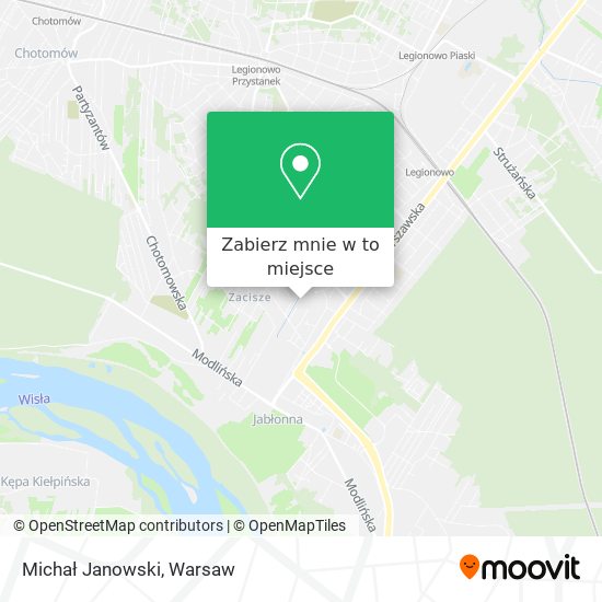 Mapa Michał Janowski