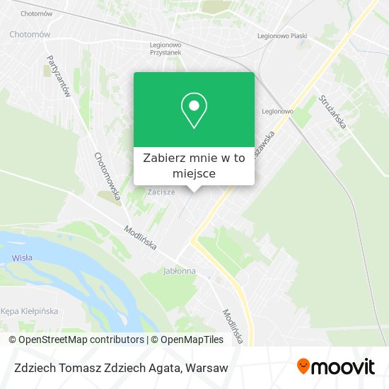 Mapa Zdziech Tomasz Zdziech Agata