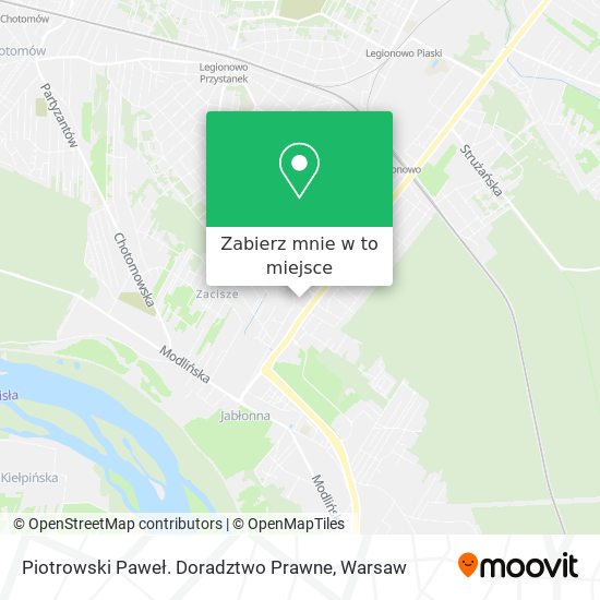 Mapa Piotrowski Paweł. Doradztwo Prawne