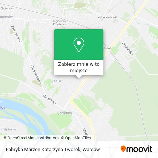 Mapa Fabryka Marzeń Katarzyna Tworek